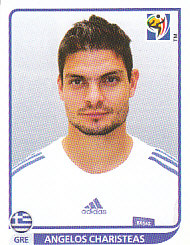 Angelos Charisteas Greece samolepka Panini World Cup 2010 #181
